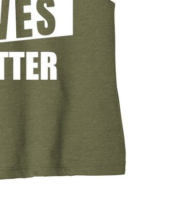 White Lives Matter Civil Rights Equality Women’s Racerback Cropped Tank