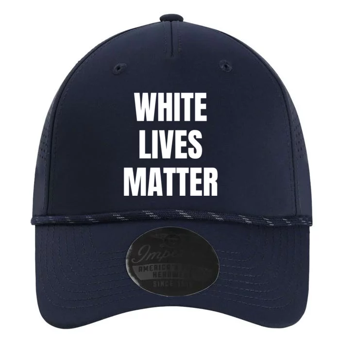 White Lives Matter Performance The Dyno Cap