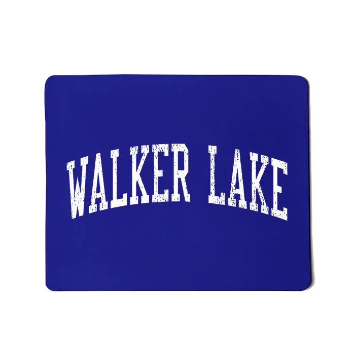 Walker Lake NV Vintage Athletic Sports JS02 Mousepad