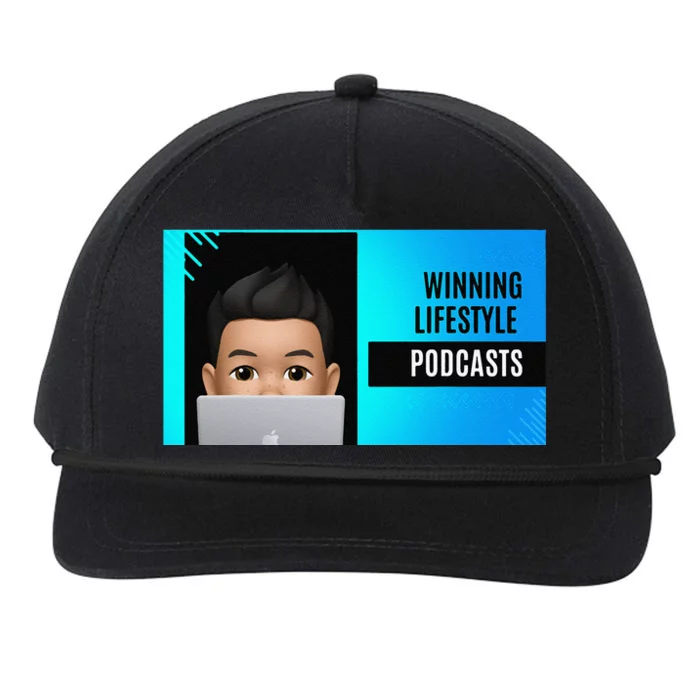 Winning Lifestyle Podcasts Snapback Five-Panel Rope Hat