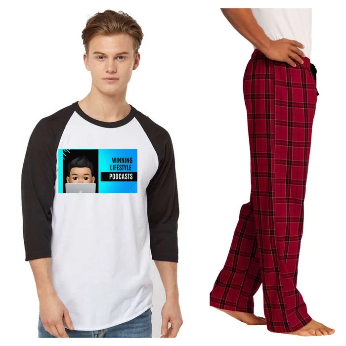 Winning Lifestyle Podcasts Raglan Sleeve Pajama Set