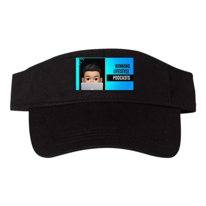 Winning Lifestyle Podcasts Valucap Bio-Washed Visor