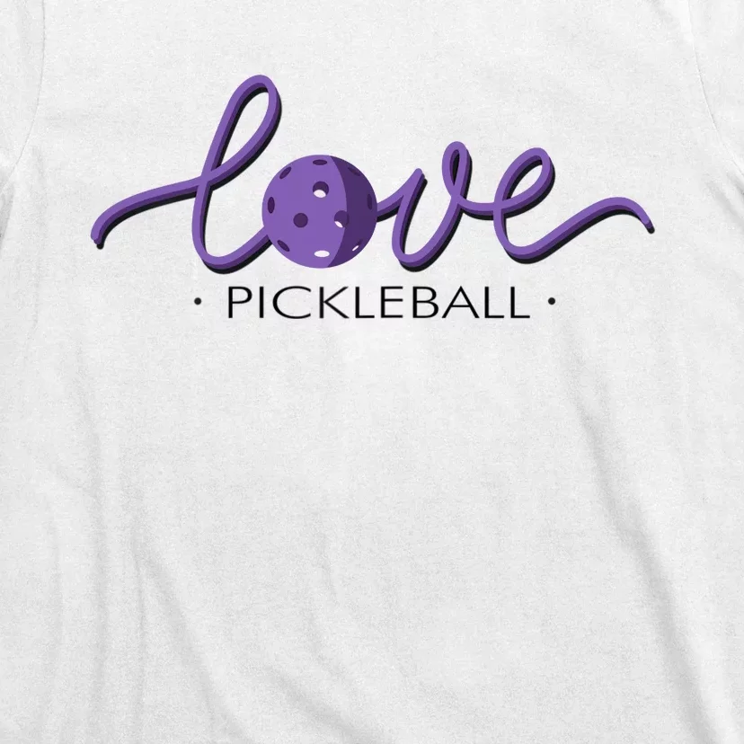 Wo Love Pickleball Pickleball T-Shirt