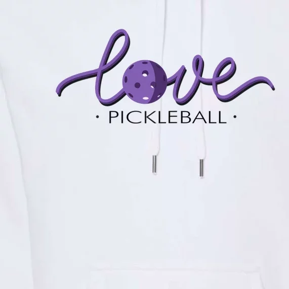 Wo Love Pickleball Pickleball Premium Hoodie