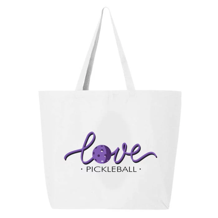 Wo Love Pickleball Pickleball 25L Jumbo Tote