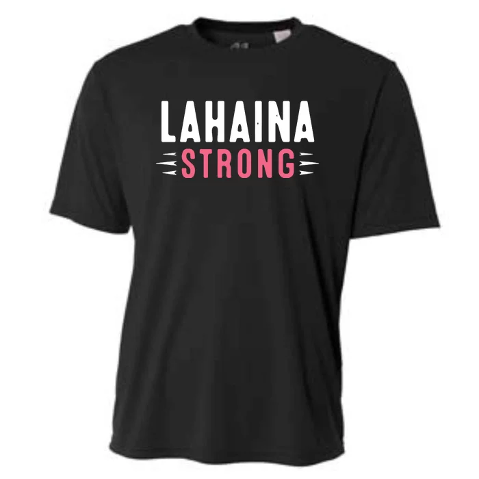 Wildfire Lahaina Pray For Lahaina Maui Hawaii Strong Gift Cooling Performance Crew T-Shirt