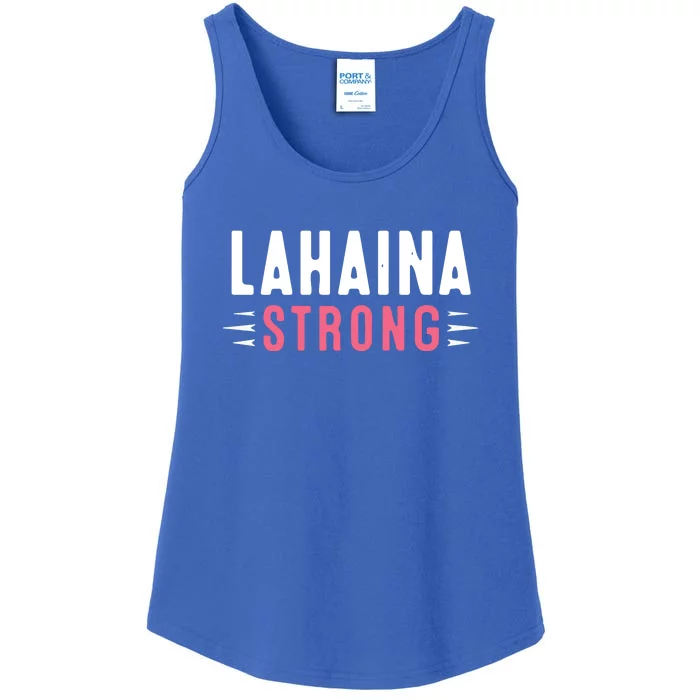 Wildfire Lahaina Pray For Lahaina Maui Hawaii Strong Gift Ladies Essential Tank