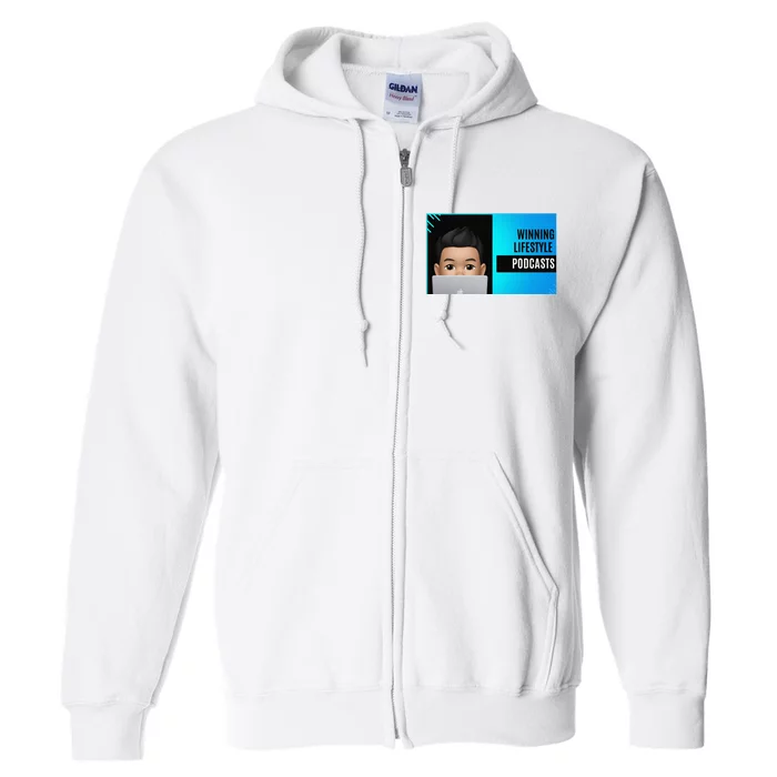 Winning Lifestyle Podcasts Sweat Full Zip Hoodie