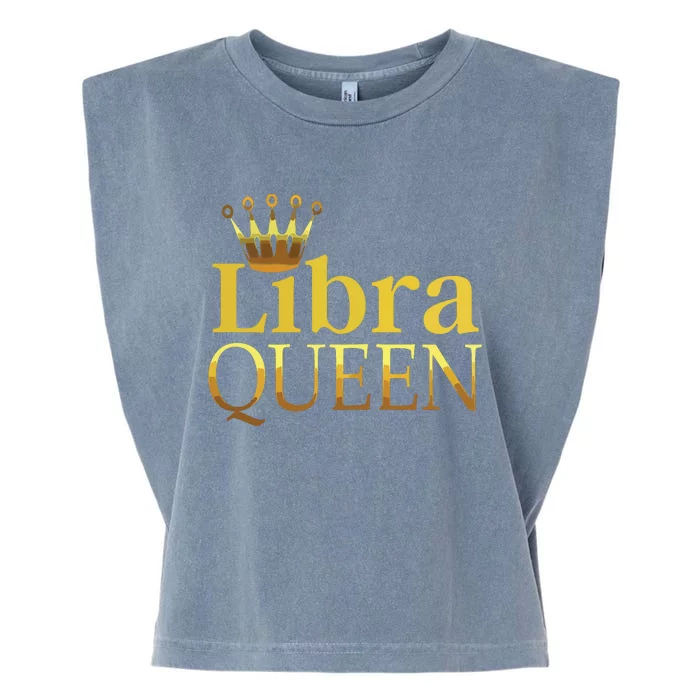 Womens Libra Queen Garment-Dyed Women's Muscle Tee