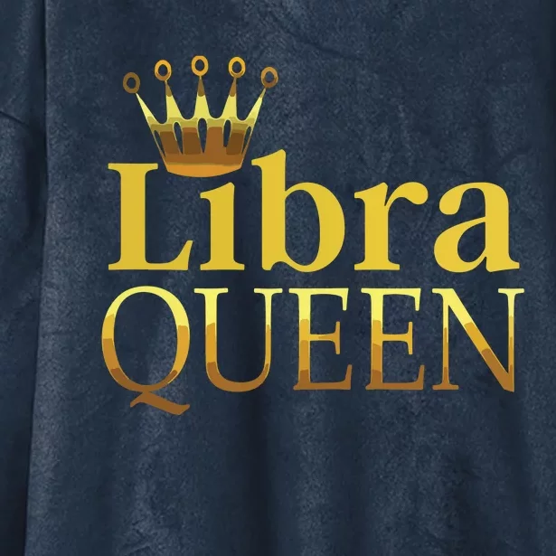 Womens Libra Queen Hooded Wearable Blanket