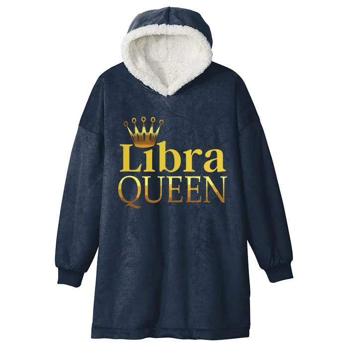 Womens Libra Queen Hooded Wearable Blanket