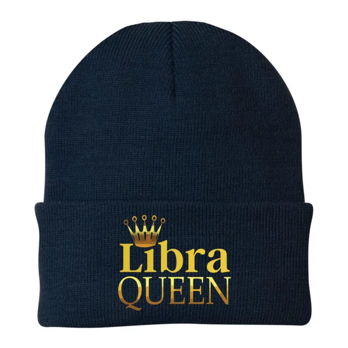 Womens Libra Queen Knit Cap Winter Beanie