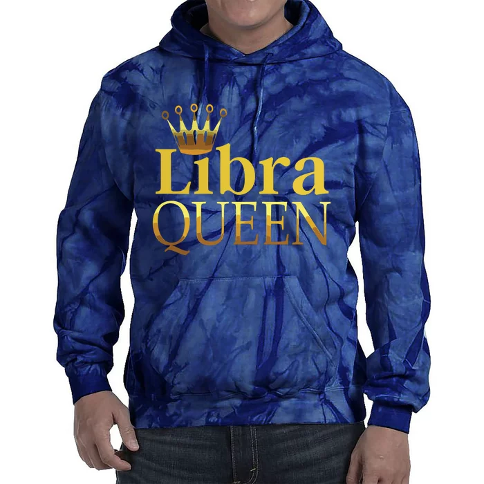 Womens Libra Queen Tie Dye Hoodie