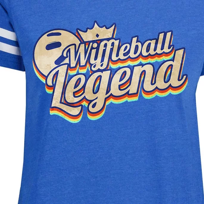 Wiffleball Legend Retro Enza Ladies Jersey Football T-Shirt