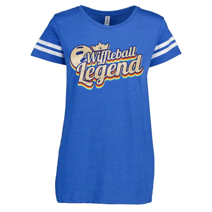 Wiffleball Legend Retro Enza Ladies Jersey Football T-Shirt