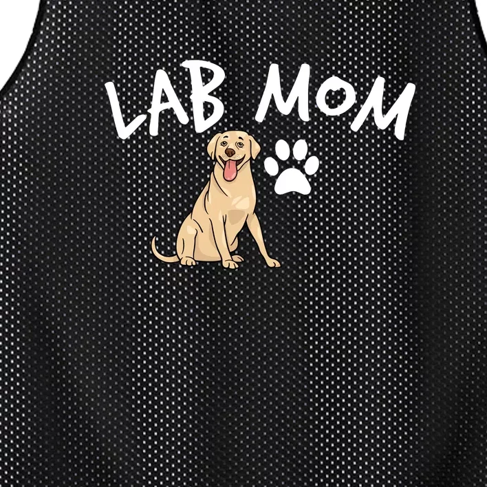 Womens Labrador Retriever Lab Mom Dog Puppy Pet Lover Gift Mesh Reversible Basketball Jersey Tank