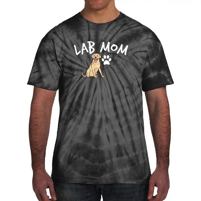 Womens Labrador Retriever Lab Mom Dog Puppy Pet Lover Gift Tie-Dye T-Shirt