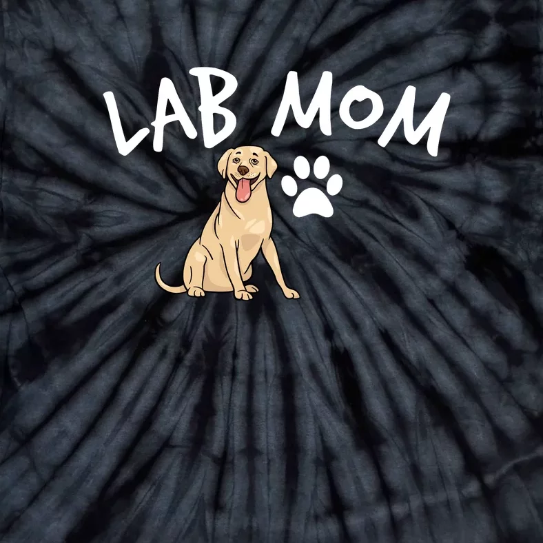 Womens Labrador Retriever Lab Mom Dog Puppy Pet Lover Gift Tie-Dye T-Shirt