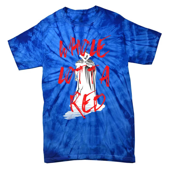 Whole Lotta Red Hip Hop Rap Trap Music Halloween Vampire Gift Tie-Dye T-Shirt