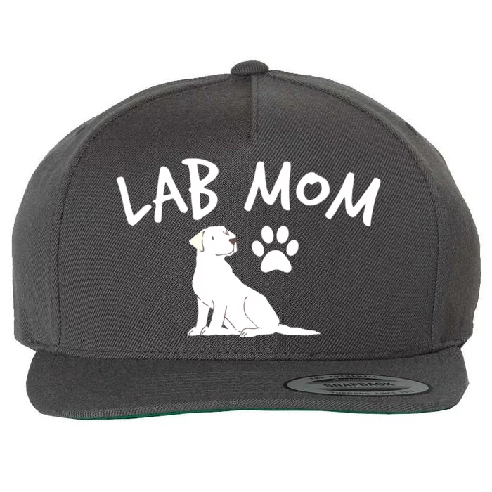 Womens Labrador Retriever Lab Mom Dog Puppy Pet Lover Gift Wool Snapback Cap