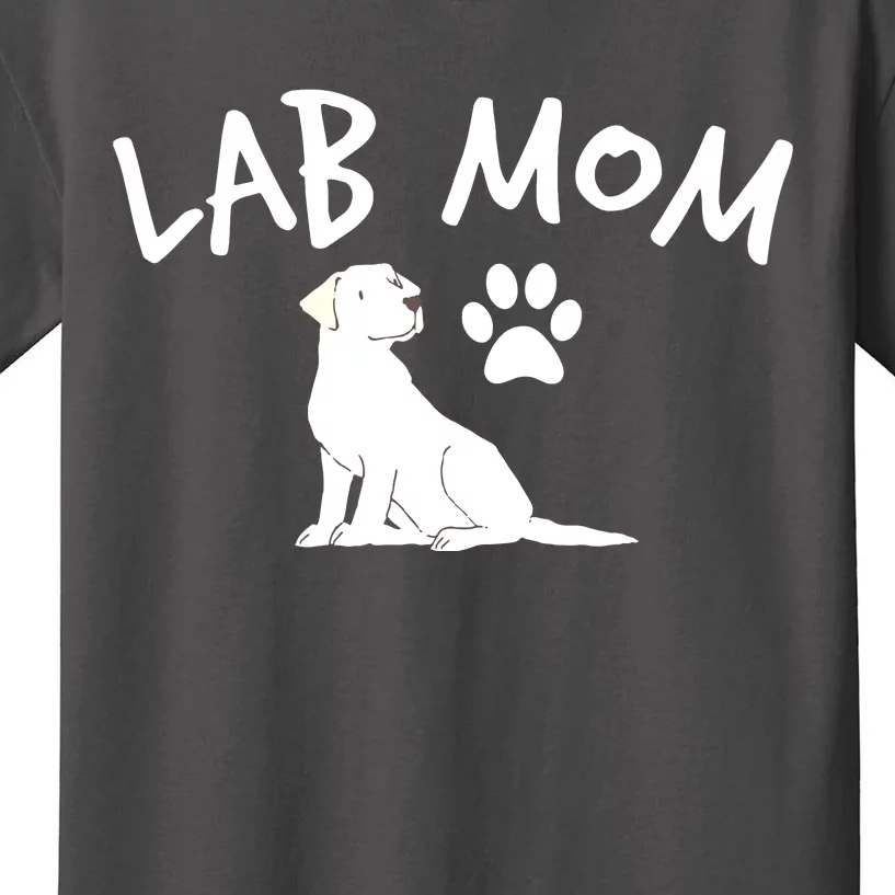 Womens Labrador Retriever Lab Mom Dog Puppy Pet Lover Gift Kids T-Shirt