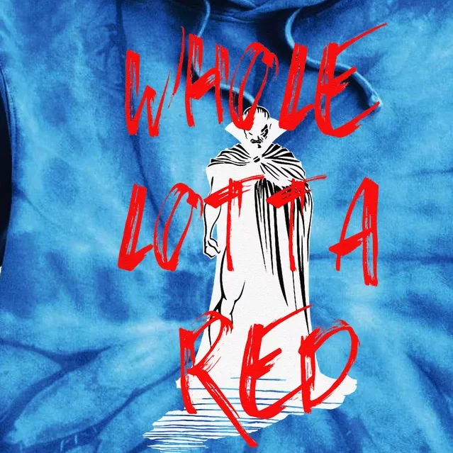 Whole Lotta Red Hip Hop Rap Trap Music Halloween Vampire Tie Dye Hoodie