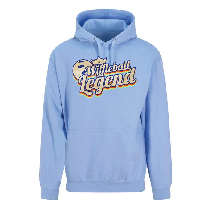 Wiffleball Legend Retro Unisex Surf Hoodie