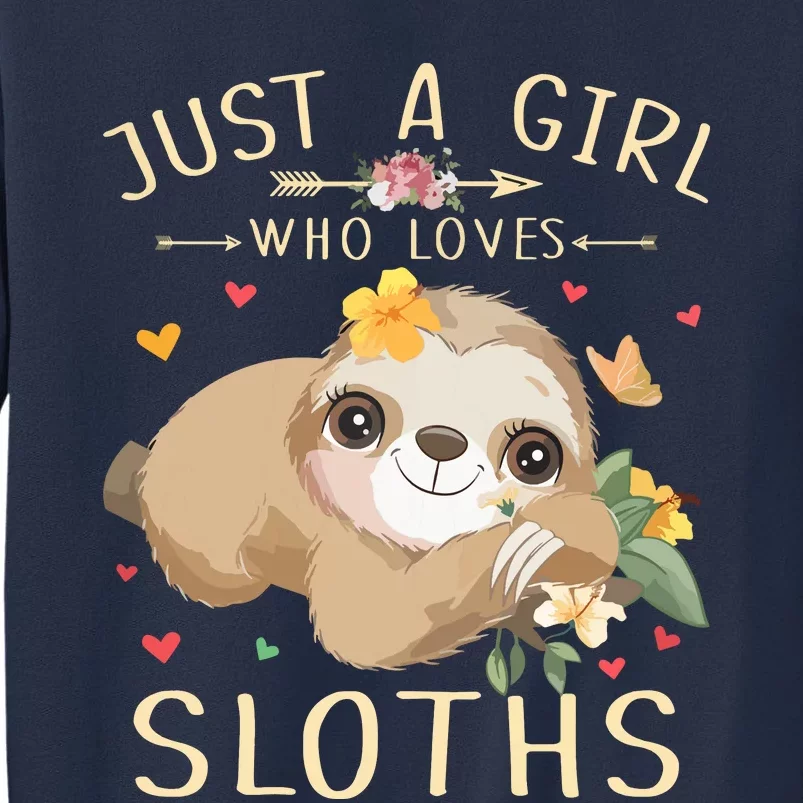 Who Loves Sloths Sweatshirt