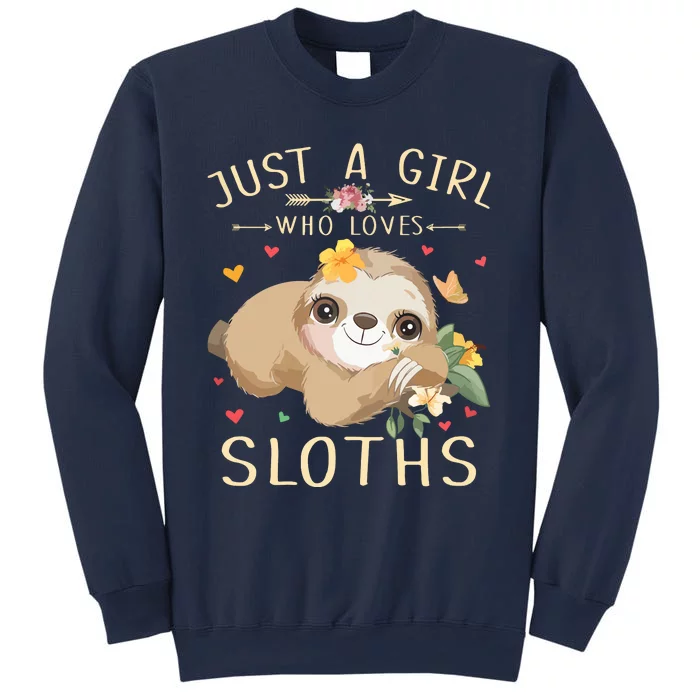 Who Loves Sloths Sweatshirt