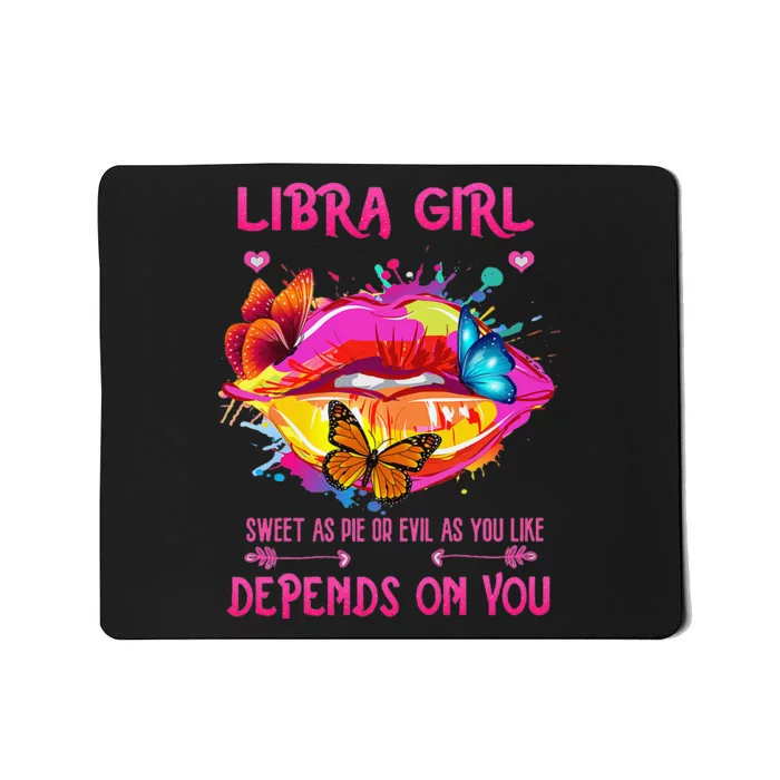 Wo Libra September October Queen Birthday Zodiac Wo Mousepad