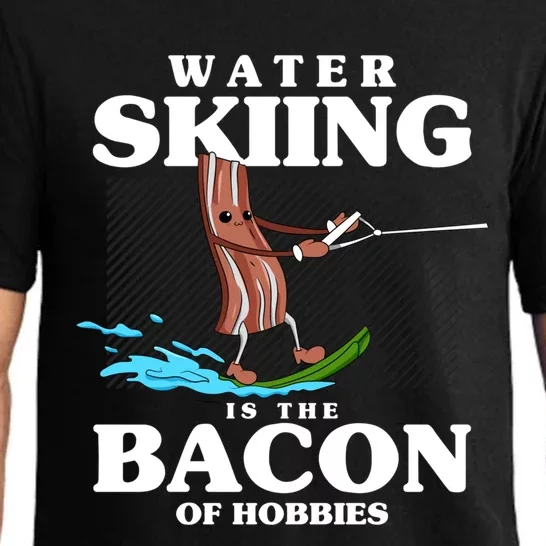 Wave Lover Sports Water Skiing Is The Bacon Of Hobbies Gift Pajama Set