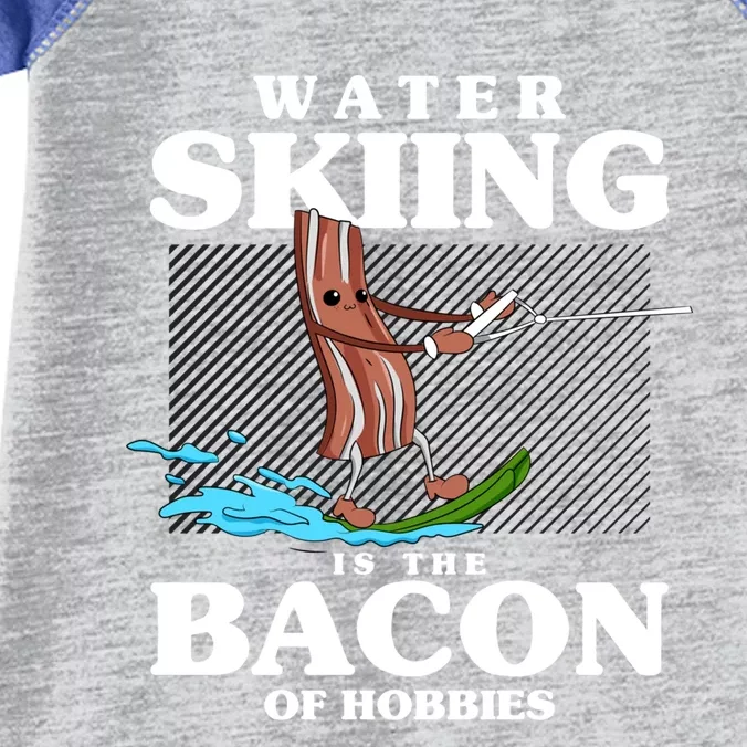 Wave Lover Sports Water Skiing Is The Bacon Of Hobbies Gift Infant Baby Jersey Bodysuit