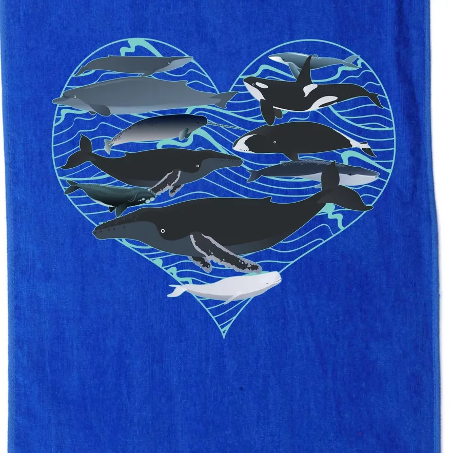 Whale Lover Save The Whales Platinum Collection Golf Towel