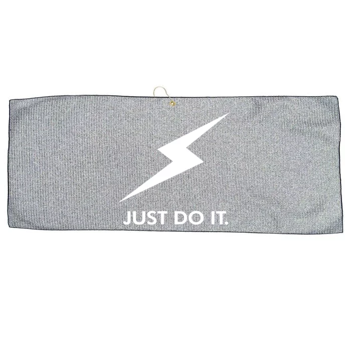 Walkeramerica Lightning Strike Walker Just Do It Large Microfiber Waffle Golf Towel