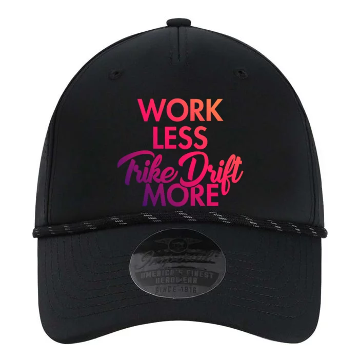 Work Less Trike Drift More Tricycle Motorized Drift Trike Gift Performance The Dyno Cap