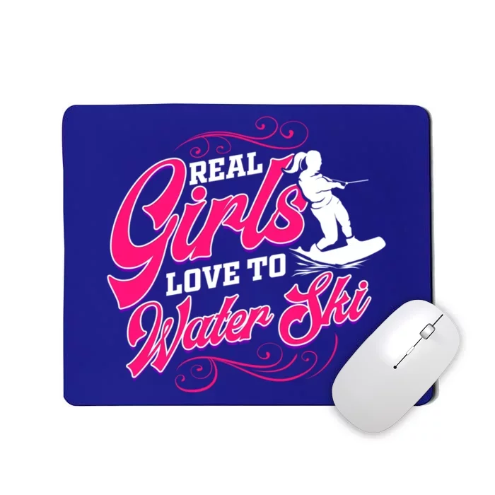 Waterski Love To Water Ski Waterskiing Gift Mousepad