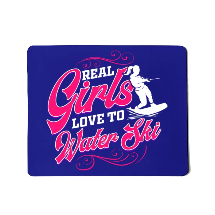 Waterski Love To Water Ski Waterskiing Gift Mousepad