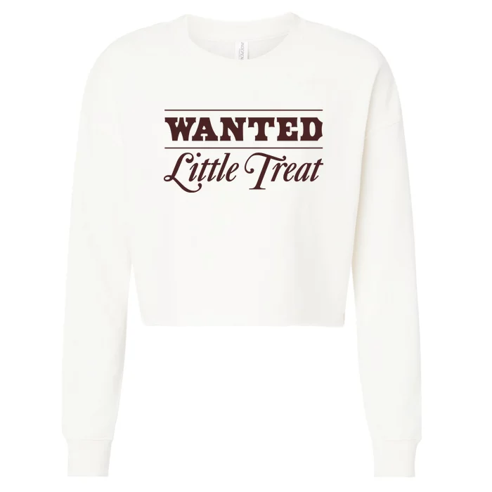 Wanted Little Treat Cropped Pullover Crew