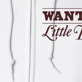 Wanted Little Treat Full Zip Hoodie