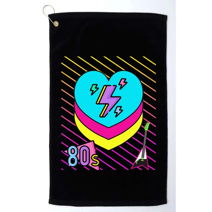 We love the 80’s Platinum Collection Golf Towel