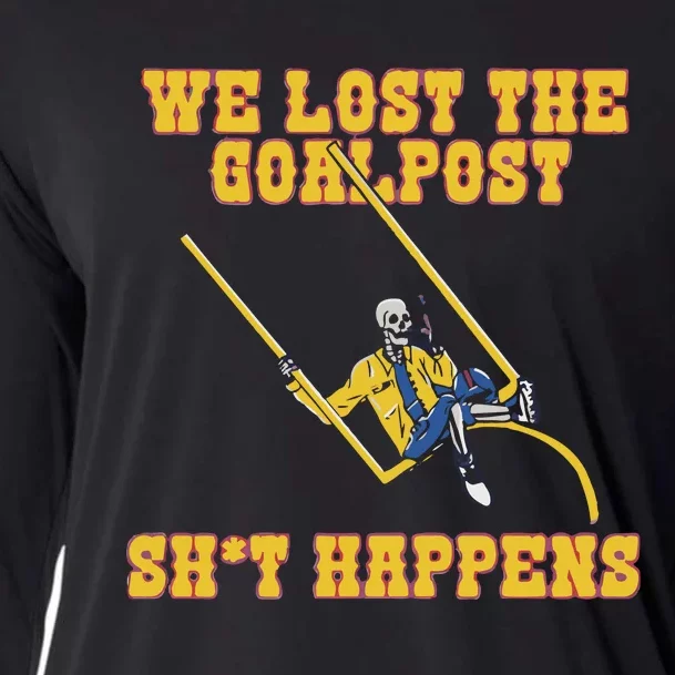 We Lost The Goalpost Shit Happens Cooling Performance Long Sleeve Crew