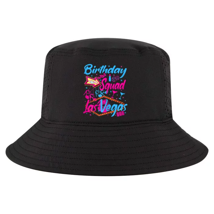 Womens Las Vegas Birthday Squad Party In Vegas Birthday Cool Comfort Performance Bucket Hat