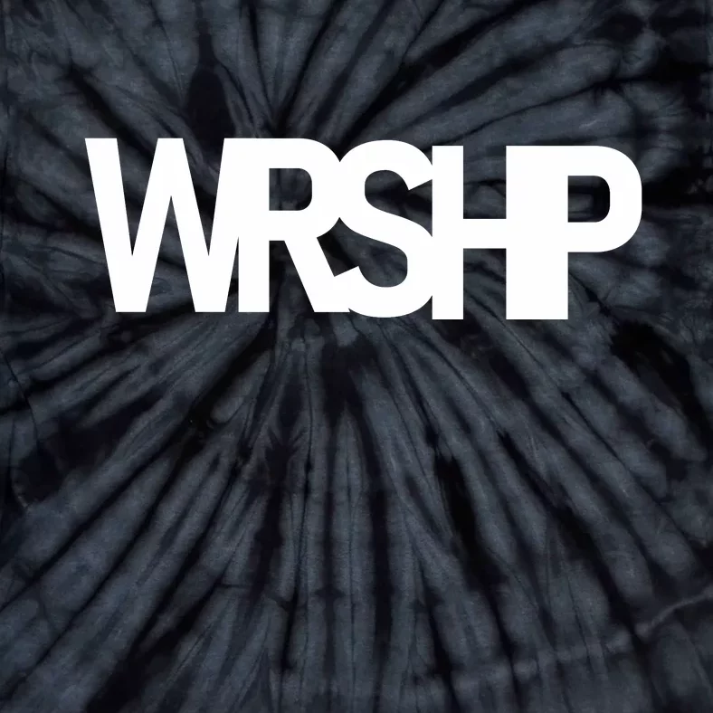 WRSHP Logo Worship Christian Tie-Dye T-Shirt