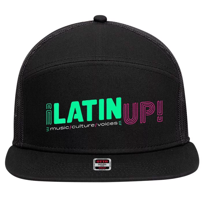 Women Latinup 7 Panel Mesh Trucker Snapback Hat