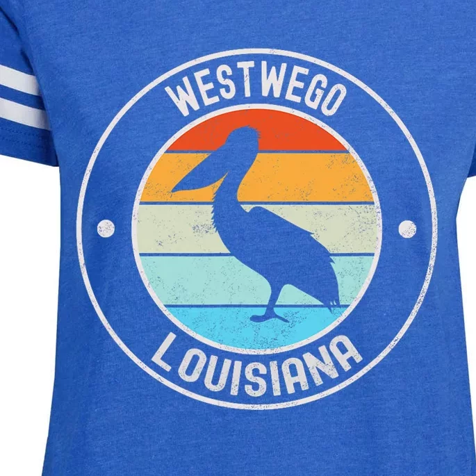 Westwego Louisiana Enza Ladies Jersey Football T-Shirt