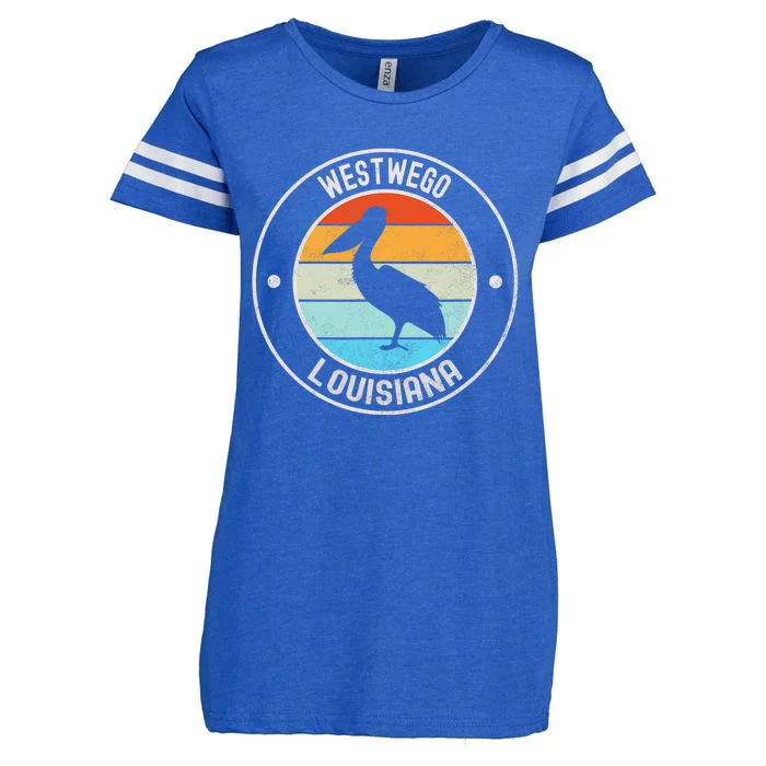 Westwego Louisiana Enza Ladies Jersey Football T-Shirt