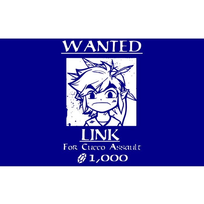 Wanted Link Bumper Sticker