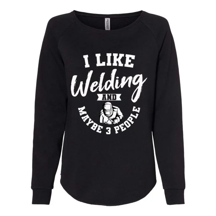 Welding Lover Welder Helmet Metal FabricationFusing MIG Arc Womens California Wash Sweatshirt