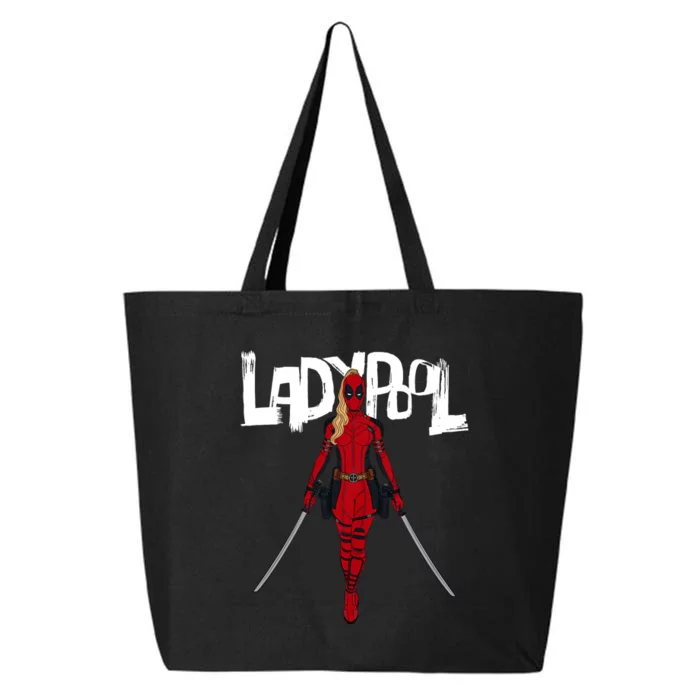 Wolverine Ladypool With Swords 25L Jumbo Tote