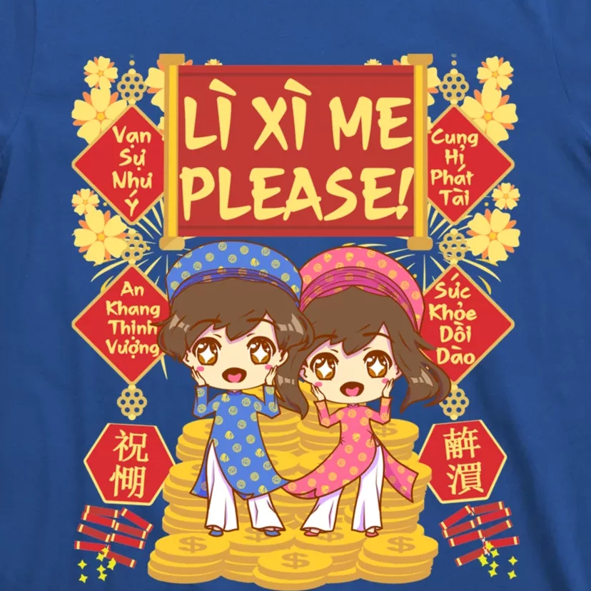 Want Li Xi Me Please Vietnamese Lunar New Year Gift T-Shirt